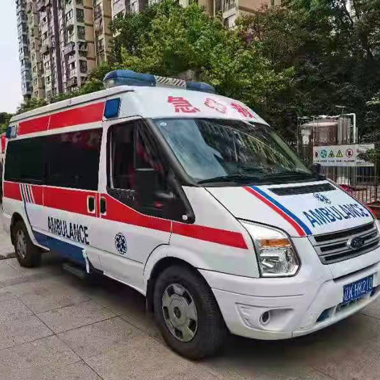 潜山长途救护车护送病人返乡